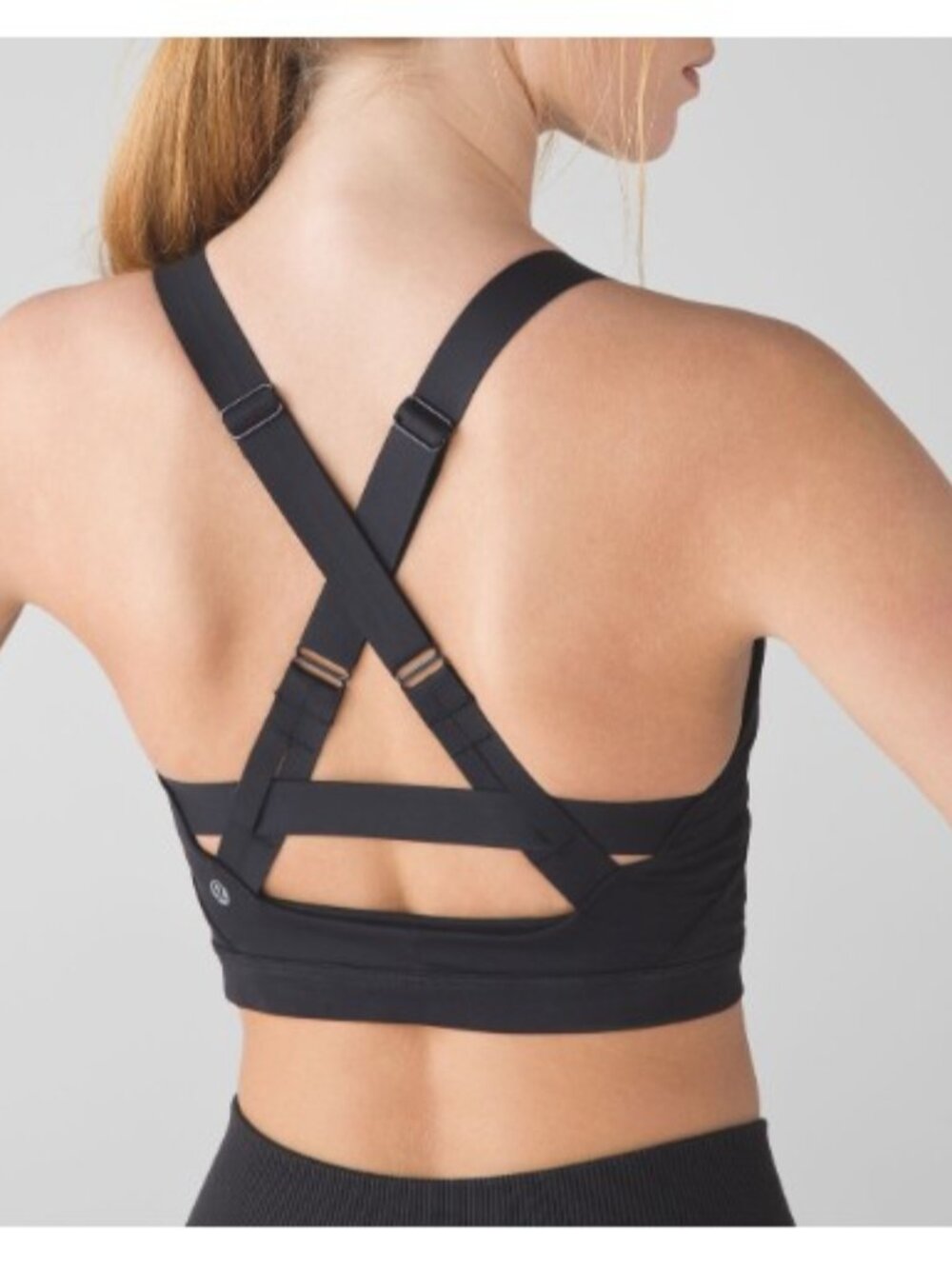 NWT Lululemon Pure Practice Bra in Black size 6
